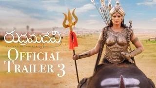 Watch Rudhramadevi Official Trailer 3 - Anushka, Allu Arjun, Rana, Gunasekhar Video
