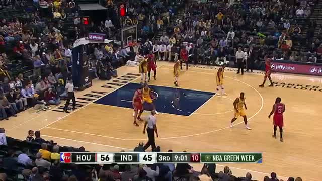Watch NBA: James Harden Pours in 44 Points to Pound the Pacers Video
