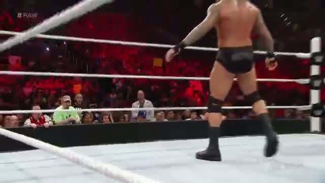 Watch Randy Orton vs. Seth Rollins & J&J Security - WWE App Vote Match: Raw, March 23, 2015 Video