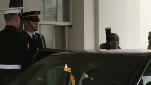Watch Afghan President Arrives at White House  Video