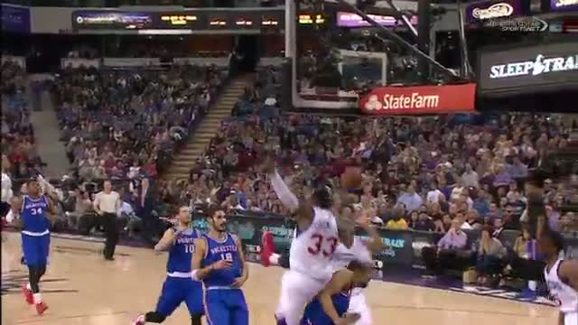 Watch NBA: Robert Covington Rises Over Andre Miller to Throw Down  Video