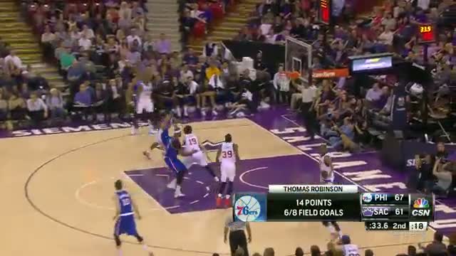 Watch NBA: DeMarcus Cousins Powers Kings Over Sixers with 33 Points  Video