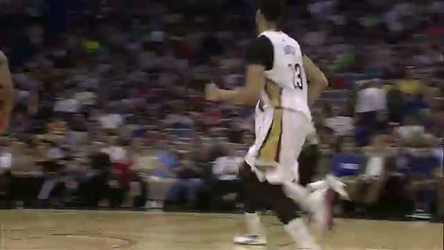 Watch NBA: Anthony Davis Finishes the High-Flying Oop  Video