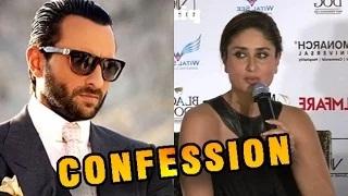 Watch Kareena's CONFESSION On Saif Ali Khan! Video