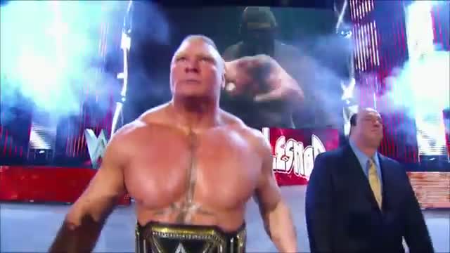 Watch Relive the buildup to Brock Lesnar's clash against Roman Reigns: WWE SmackDown, March 26, 2015 Video