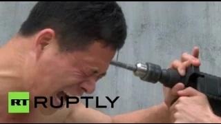 Watch Nothing can break this Shaolin kungfu master - Crazy Video Video