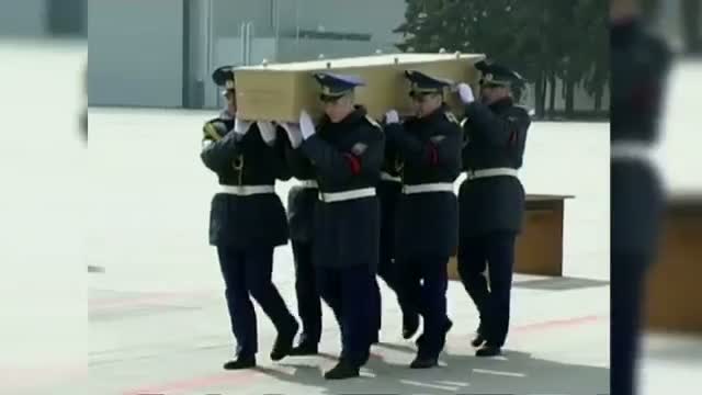 Watch MH17 Remains Flown to Netherlands  Video