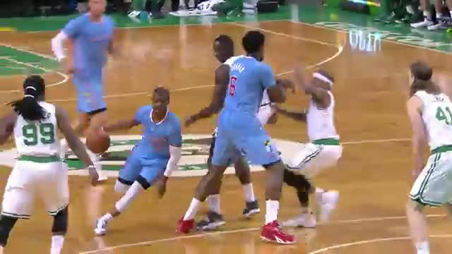 Watch NBA: DeAndre Climbs the Ladder for the Hammer Video