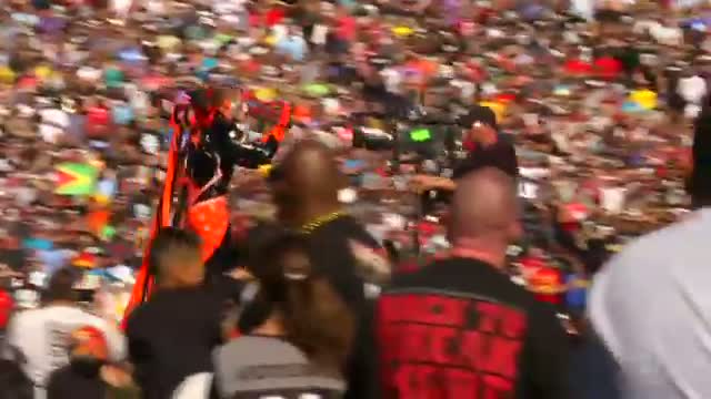 Watch WWE Superstars enter the ring for the 2015 Intercontinental Championship at WrestleMania 31 Video