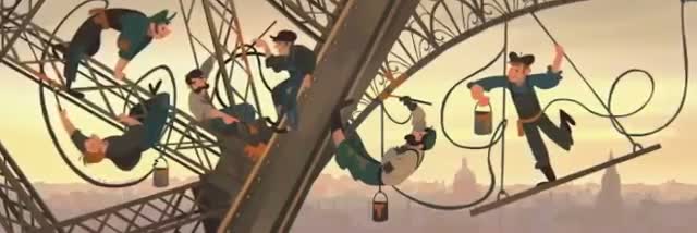 Watch 126th Anniversary of the public opening of the Eiffel Tower Google Doodle Video