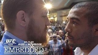 Watch UFC 189 World Championship Tour Embedded: Vlog Series - Episode 8 Video