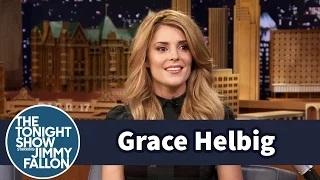 Watch How Grace Helbig's Mom Scared Her Straight as a Child - The Tonight Show Starring Jimmy Fallon Video
