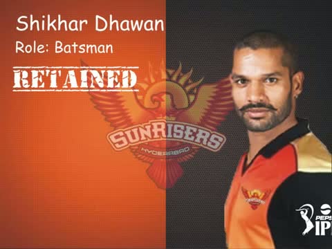 Watch IPL 2015 SunRisers Hyderabad (SRH) : Players Retained / Released Video