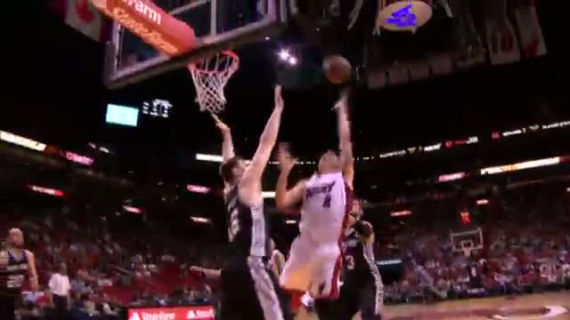 Watch NBA: Birdman Cleans Up Miss With Put-Back Jam  Video