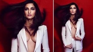 Watch Sonam Kapoor REVEALS Cleavage In Hot Photoshoot | Vogue Video Video