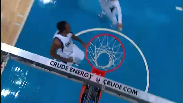 Watch NBA: Al-Farouq Aminu Flies in to Deny James Harden Video