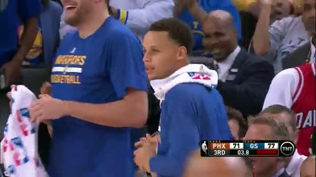 Watch NBA: Barbosa Scores Circus Layup, Curry Dances the Salsa Video