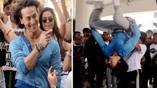 Watch Tiger Shroff Stunts In 'Zindagi Araha Hoon Main' Music Video Video