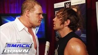 Watch Kane punishes Dean Ambrose by putting him in a match against Luke Harper: WWE SmackDown, April 2, 2015 Video