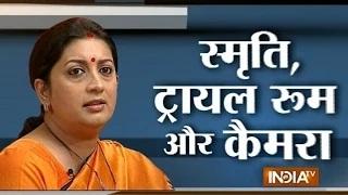 Watch Smriti Irani spots hidden camera in trial room of Goa FabIndia store, FIR registered Video