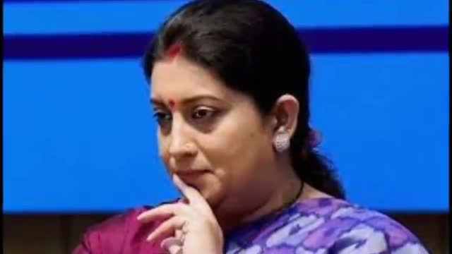 Watch Minister Smriti Irani Allegedly Filmed Changing Clothes by Goa Store's Cameras, FIR Filed Video Video