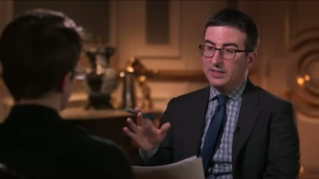 Watch HBO's John Oliver Interviews Edward Snowden  Video