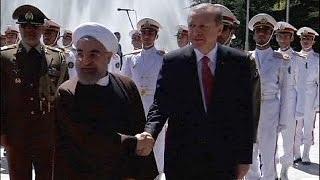 Watch Yemen discord put aside as Iran's Rohani welcomes Turkey's Erdogan Video