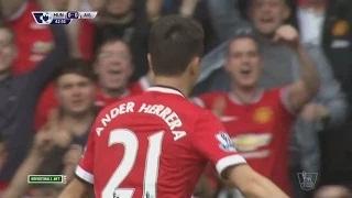 Watch Ander Herrera vs Aston Villa 04/04/2015 Video