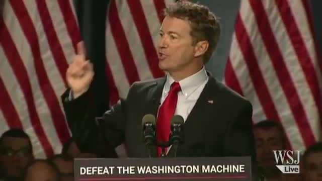 Watch Rand Paul Launches 2016 Campaign in Speech Video