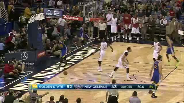 Watch NBA: Quincy Pondexter Gets the Sweet Dish from Davis Video