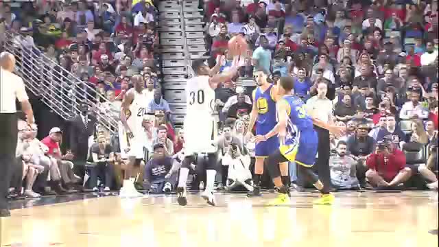 Watch NBA: Norris Cole Finds a Soaring Anthony Davis for the Sweet Alley-Oop Video