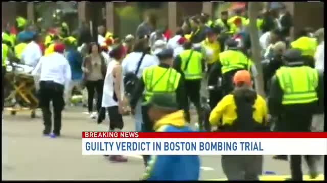 Watch Dzhokhar Tsarnaev found guilty in Boston Marathon bombing Video