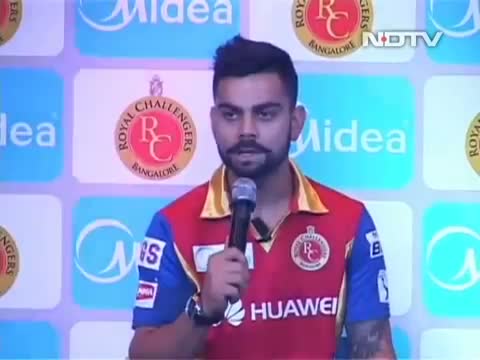 Watch Virat Kohli got Disappointed - SPEECH Video