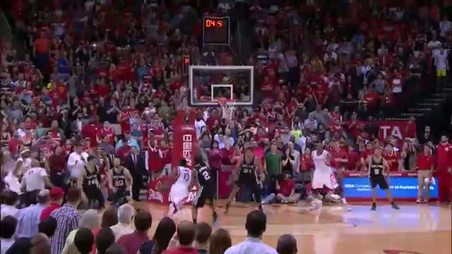 Watch NBA: Tim Duncan Saves the Game with Block on Harden Video