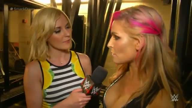 Watch Natalya is primed for the Divas Battle Royal: WWE SmackDown Fallout, April 9, 2015 Video