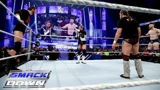 Watch Chaos opens SmackDown as five Superstars decide to join Daniel Bryan: WWE SmackDown, April 9, 2015 Video