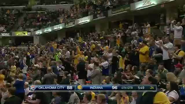 Watch NBA: George Hill Coverts Impressive Circus Shot Video