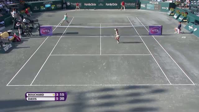 Watch Lauren Davis 2015 Family Circle Cup Hot Shot  Video