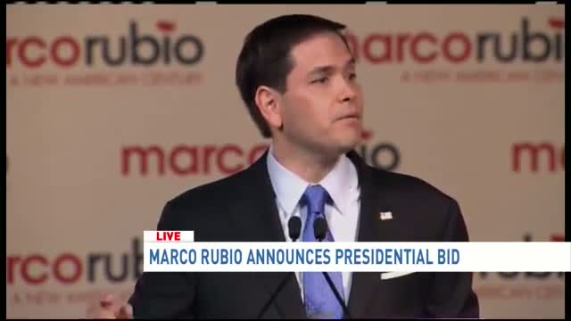 Watch Sen. Marco Rubio announces 2016 presidential bid in Miami Video