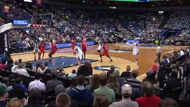Watch NBA: Andrew Wiggins Elevates for the Huge Poster Slam on Asik Video