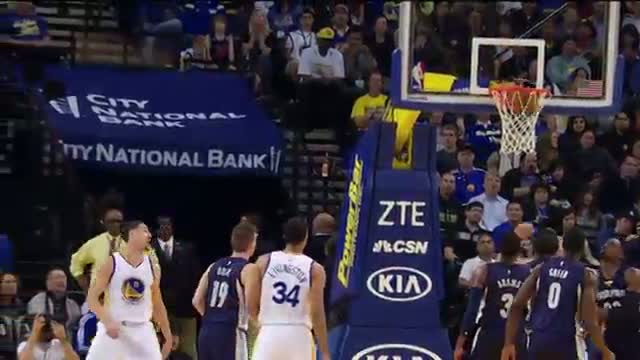 Watch NBA: Klay Thompson Catches Fire for 26 in Second Quarter Video