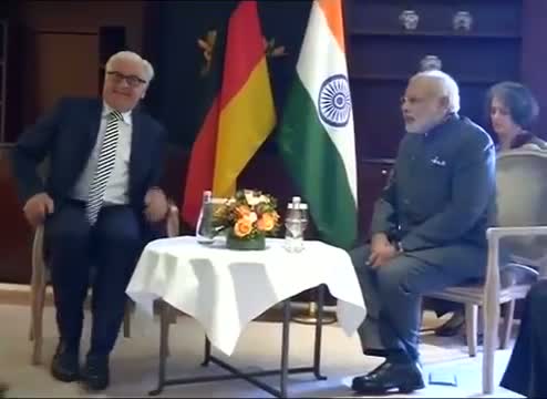Watch PM Modi meets Federal Foreign Minister Video