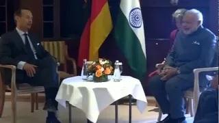 Watch PM Modi meets Oliver Baete, CEO, Allianz Video