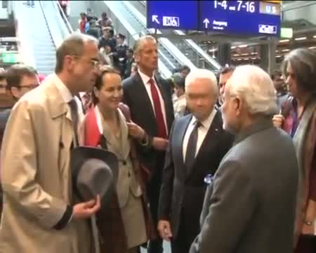 Watch PM Narendra Modi's tour of Berlin Video