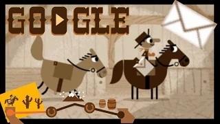 Watch Google PONY EXPRESS All 100 Letters Delivered! | Complete Walkthrough of the Google Doodle Game Video