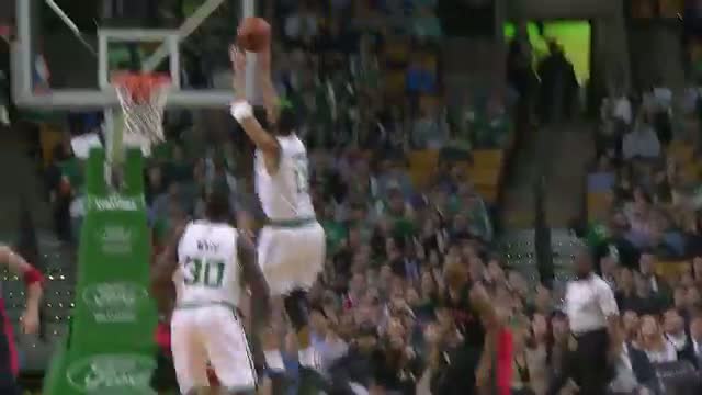 Watch NBA: Brandon Bass Cleans Up with Authority  Video