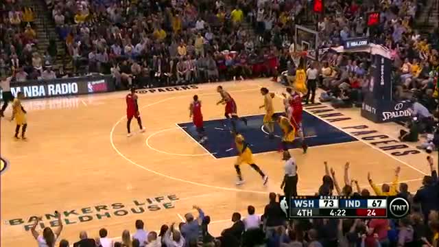 Watch NBA: George Hill Helps Pacers Keep Playoff Hopes Alive  Video
