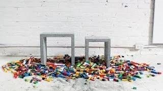 Watch How to Make DIY Concrete Nesting Tables with Legos Video