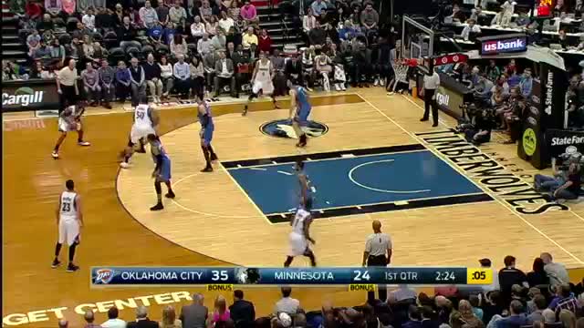 Watch NBA: Russell Westbrook Slams Home Monster Jams  Video