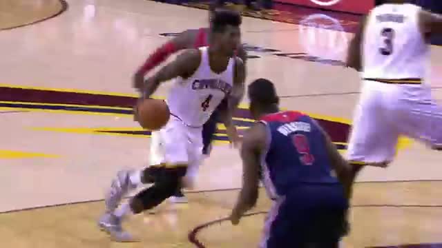 Watch NBA: Iman Shumpert Drives and Hammers it Home  Video